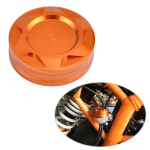 Tapa cubierta del depósito de líquido de freno trasero de aluminio CNC para KTM Duke RC 125 200 390 - Imagen 1 de 5