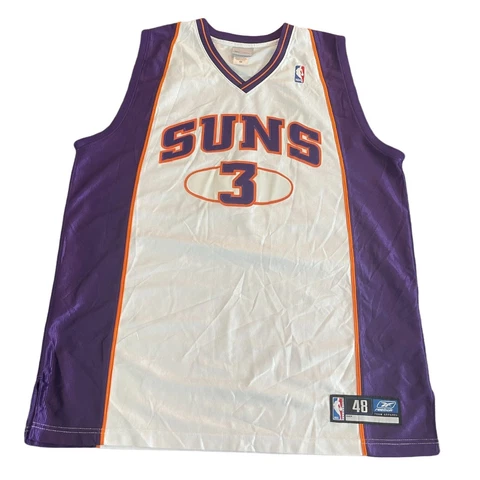 Vtg Reebok Phoenix Suns Jersey #3 Marbury, Size 48 Cover