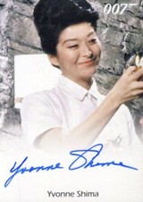 James Bond Archives 2015 Edition Yvonne Shima Autograph Card