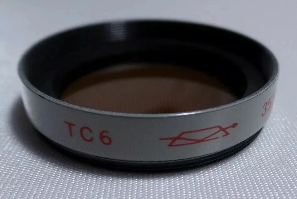 a TC- 6 KMZ UV Protection Brown Vintage 35.5x0.5mm Lens Light Filter 3116 - Image 1 of 3
