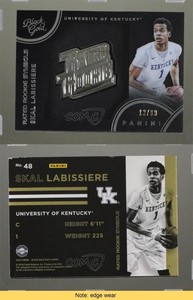 2016 Black Gold Collegiate Rated Symbols White /99 Skal Labissiere #48 Rookie RC