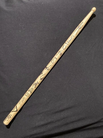SLIPKNOT BAND SIGNED AUTOGRAPH DRUMSTICK ALL 9 JAY WEINBURG COREY TAYLOR RARE Cover