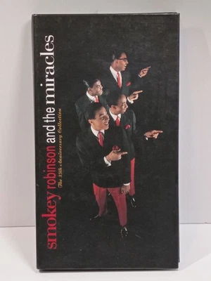 Smokey Robinson & Miracles 35th Anniversary (4-Disc CD, 1991, Motown) Soul Music Foto 1 de 4