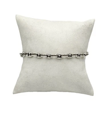 经典男式 Mariner Link 现代正品纯银链式手链 | 7 克 — 第 1/4 张图片