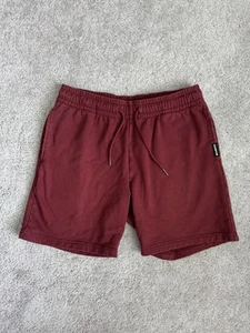 Bearbottom Lounge Short rostrot Baumwolle Kordelzug 7” Schrittlänge Herren L - Bild 1 von 4