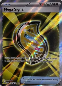 Pokemon TCG Mega Signal - 171/132 Holofoil ME01: Mega Evolution Ultra Rare - Picture 1 of 2
