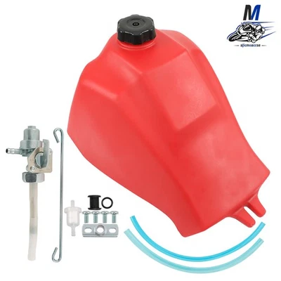 Plastic Fuel Tank & Gas Cap & Petcock Kit For Honda ATC185 ATC200 ATC200M 80-86 - Изображение 1 из 4