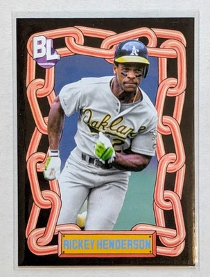 2024 Topps Big League Rickey Henderson Topps Big Leaguer #TBL-22 Athletics - Image 1 of 2