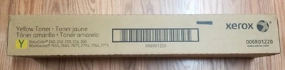XEROX 240 242 250 252 260 Yellow TONER 006R01220 6R1220 . Deal! - Image 1 of 2