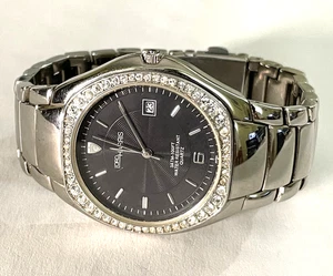 Croton Lord Harris watch 3ATM 100 feet, New Battery, Working - Wrist 6 7/8". - Picture 1 of 6