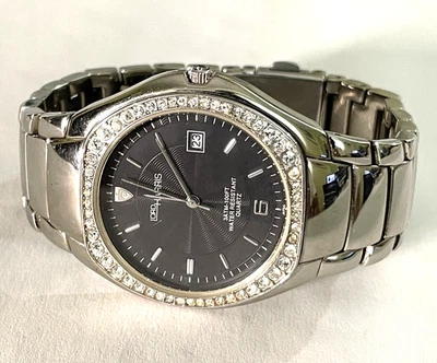 Croton Lord Harris watch 3ATM 100 feet, New Battery, Working - Wrist 6 7/8". - Image 1 of 4