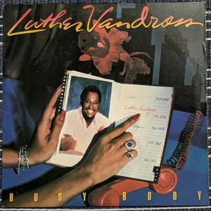 Luther Vandross Busy Body OG Insert Hype Vinyl LP VG+/VG+ - Picture 1 of 4
