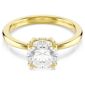 Swarovski Stilla Attract Cocktail Ring, White, Gold Tone 5723331 (Size 55/M/7) - Picture 1 of 6
