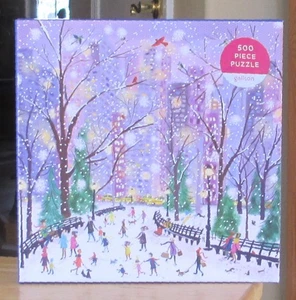 SNOWY NIGHT - Complete - GALISON PUZZLE - Picture 1 of 2