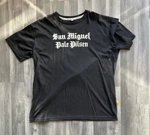 Camiseta San Miguel XL Cerveza Pilsen Pálida My Philippines Antigua Fuente Inglés Camiseta Top - Imagen 1 de 12