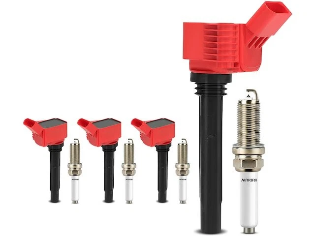 Ignition Coil Set with Spark Plugs For 2016-2018 Audi A3 Quattro BX423MX - Image 1 of 1