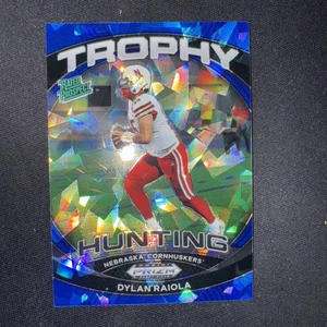 DYLAN RAIOLA 2024 PRIZM TROPHY HUNTING BLUE ICE PRIZM RATED ROOKIE PROSPECT /99 - Picture 1 of 5
