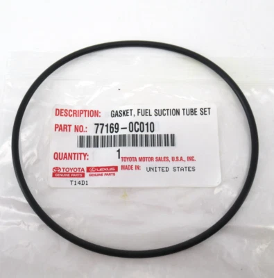 Junta de bomba de combustible genuina OEM Toyota Lexus 77169-0C010  Foto 1 de 2
