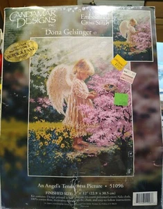 Nuevo Kit de Puntada de Cruz de Imagen de la Ternura de Un Ángel Candamar Designs 51096 ----B3 - Imagen 1 de 3