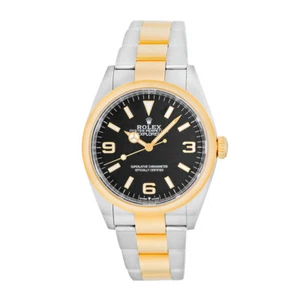 ROLEX Stainless Steel & 18K Yellow Gold 36mm Explorer 124273 Box Warranty - Picture 1 of 6