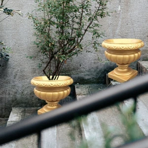 DIY Flower Pot Mold Plastic Planter Mold Unique Epoxy Mold Decorative Plants - Picture 1 of 12