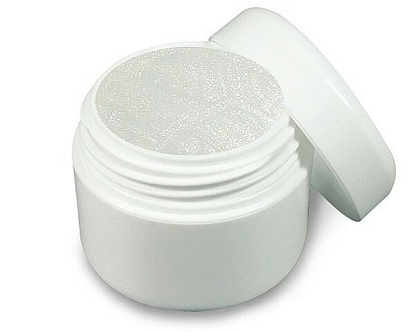 Nagelstudio Farbgel Effekt Metallic UV Gel Perlmutt Weiss Schimmer 5 ml Colorgel - Bild 1 von 1