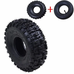 4.10- 4" Inch front Tire Tyre Mini Quad Dirt Bike ATV Buggy 47cc 49cc 20 P.S.I - Picture 1 of 8