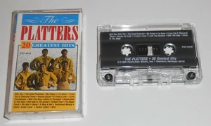 The Platters 20 GREATEST HITS Audio Cassette - Picture 1 of 3