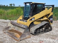 2005 Caterpillar 257B Skid Steer Track Rubber Loader Cab Crawler Aux Hyd bidadoo