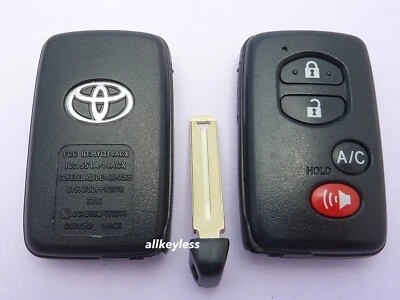 OEM 2010-2015 TOYOTA PRIUS Enchufable Inteligente Entrada Sin Llave Control Remoto Llavero HYQ14ACX Foto 1 de 4