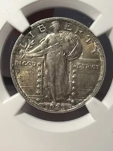 1923 Standing Liberty Quarter NGC AU 55 About Uncirculated - Picture 1 of 3
