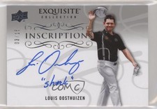 2014 Upper Deck Exquisite Collection Inscriptions /15 Louis Oosthuizen Auto