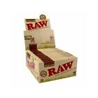 RAW Organic Hemp King Size Slim Rolling Papers Unrefined Papers 5 Booklets Rizla