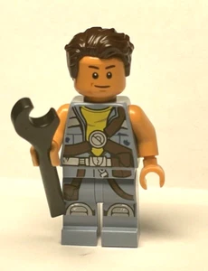 Lego Zander Minifigure Sand Blue Jacket Star Wars Freemaker Adventures sw0754 - Picture 1 of 2