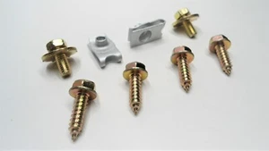 LICENSE PLATE SCREWS! FOR HONDA ACCORD CRV CRX CIVIC ACURA NSX MDX INTEGRA R ETC - Picture 1 of 6