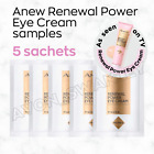 AVON Anew Renewal Power Eye Cream Sample Sachets x5 NEW PRODUCT
