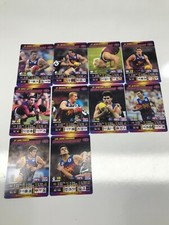 2004 AFL Teamcoach Trading Card Base Card Team set BRISBANE (10)