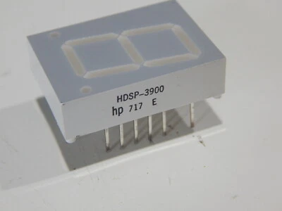 HP HDSP-3900 LED 7-SEG DISPLAY 20MM CA HE RED LHD - Image 1 of 2