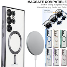 Magsafe ShockProof Magnetic Cover Case For Samsung S24 Ultra S23 FE S23 S24 Plus