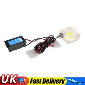 LED Digital Thermometer 3 Way Flow Meter for PC Water Cooling Liquid System UK - Bild 1 von 7
