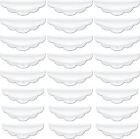 24 Pieces Silicone Eyelash Shield Pads with S/M/L Size, Lash Lift Rods Makeup B