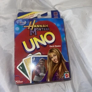 Jeu de cartes Hannah Montana UNO Disney Mattel NEUF scellé - Photo 1/2