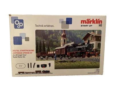 Märklin 29074 Digital Startpackung Güterzug Epoche 3 Dampflok  Neuwertig - Bild 1 von 2