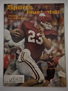 Sports Illustrated 1965 edición del 8 de noviembre con etiqueta postal Harry Jones - Imagen 1 de 2