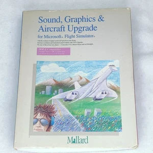 Sound Grafik & Flugzeug Upgrade Microsoft Flugsimulator Big Box PC Mallard - Bild 1 von 4