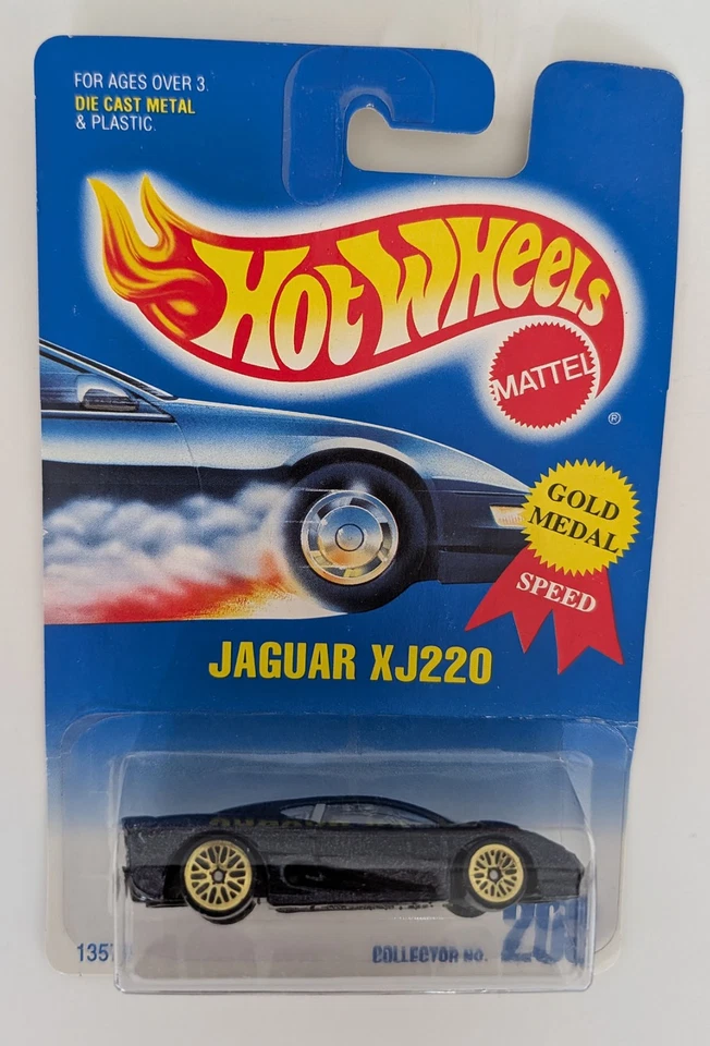 JAGUAR XJ220 #203 Mattel Hot Wheels Vintage Años 90 Diecast Foto 1 de 1