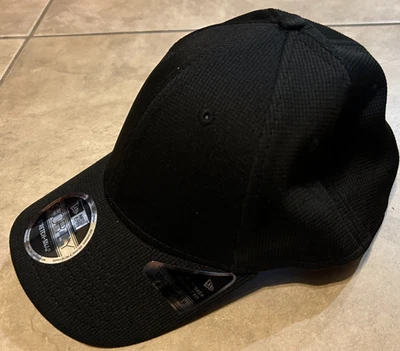 New Era 9forty Plain Blank Hat Cap Adjustable Stretch Snap Back Black NEW - Image 1 of 4