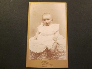 PHOTO CDV bebe cliche WILLIAM VERSAILLES - Foto 1 di 1