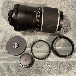 REXATAR Camera telephoto lens Zoom 500 mm F:8, F16, F11. Lens covers Hood filter - Picture 1 of 23