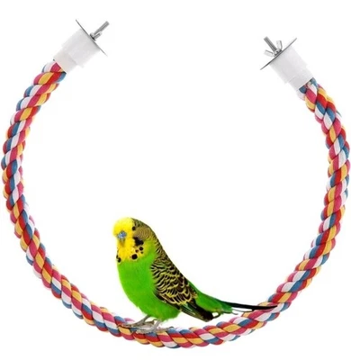 Cuerda de percha de pájaro 48" con hardware ¡Nueva! Foto 1 de 3